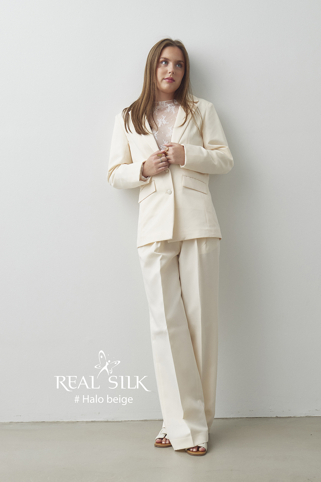 Halo Beige - Real Silk